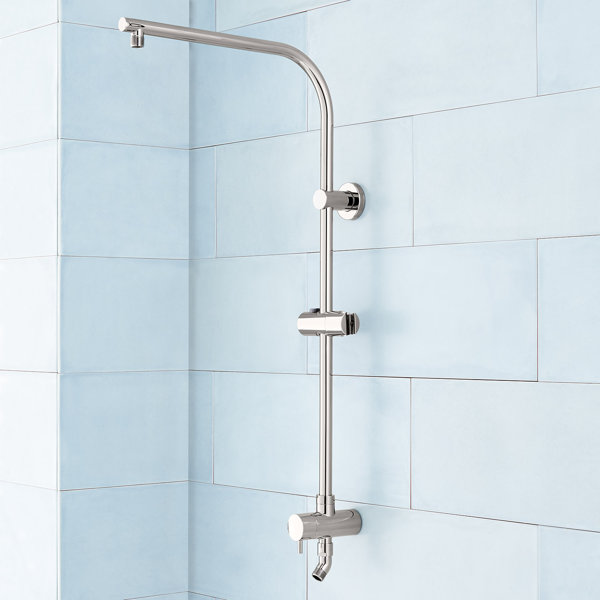 Signature Hardware Retrofit Exposed Pipe Shower System & Reviews Wayfair